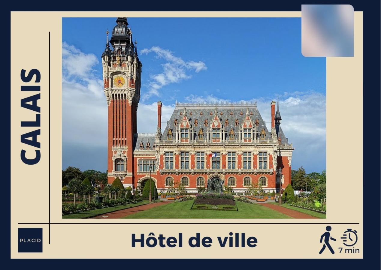* The Gold Time * Appartement Confort * Centre-Ville Calais Exteriör bild