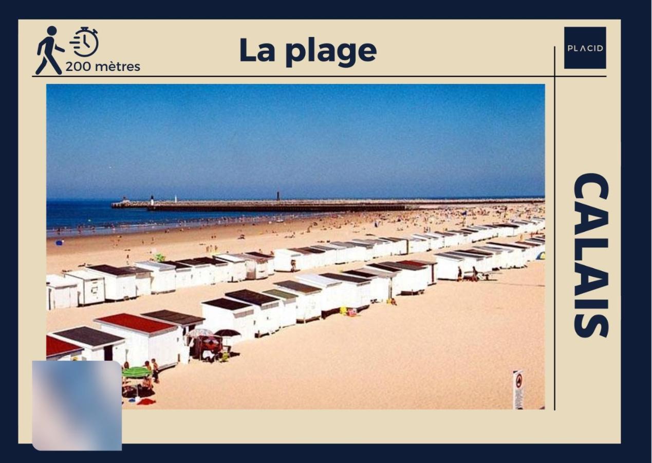 * The Gold Time * Appartement Confort * Centre-Ville Calais Exteriör bild